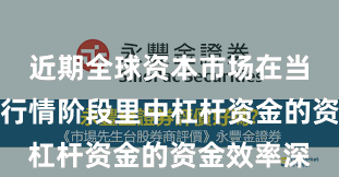 近期全球资本市场在当前结构性行情阶段里中杠杆资金的资金效率深