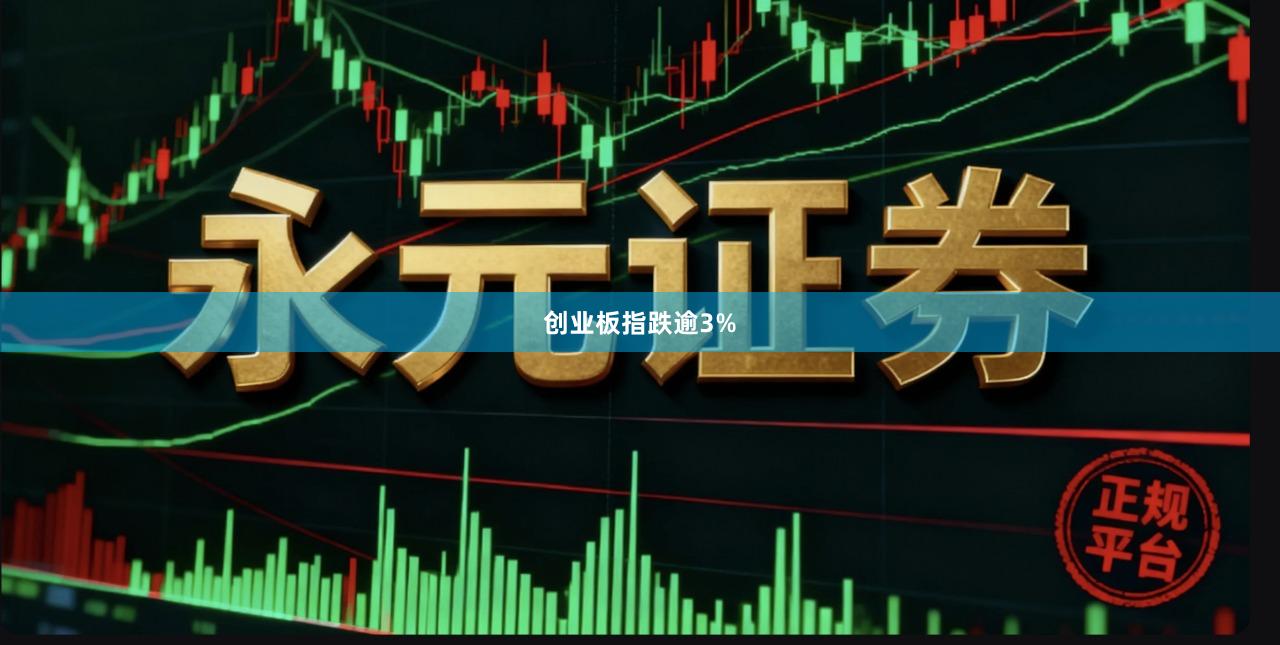 创业板指跌逾3%